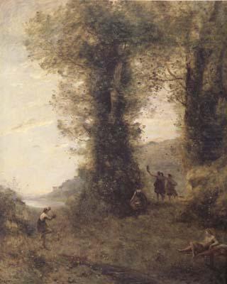 Pastorale (mk11), Jean Baptiste Camille  Corot